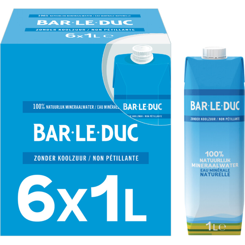 Bar-le-Duc Koolzuurvrij mineraalwater