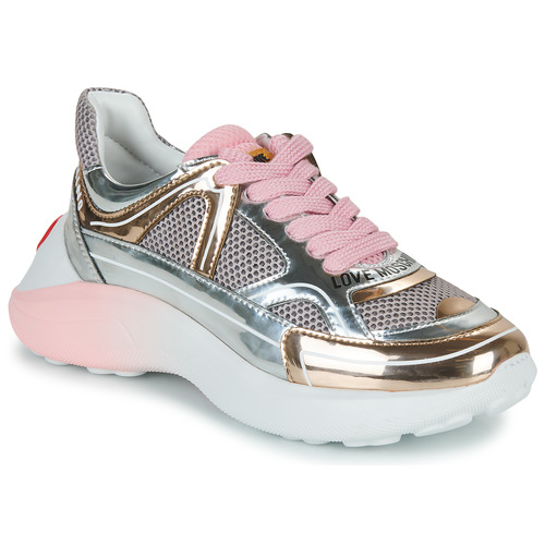 Love Moschino - SUPERHEART Rosa / Oro / Plateado / Rosa