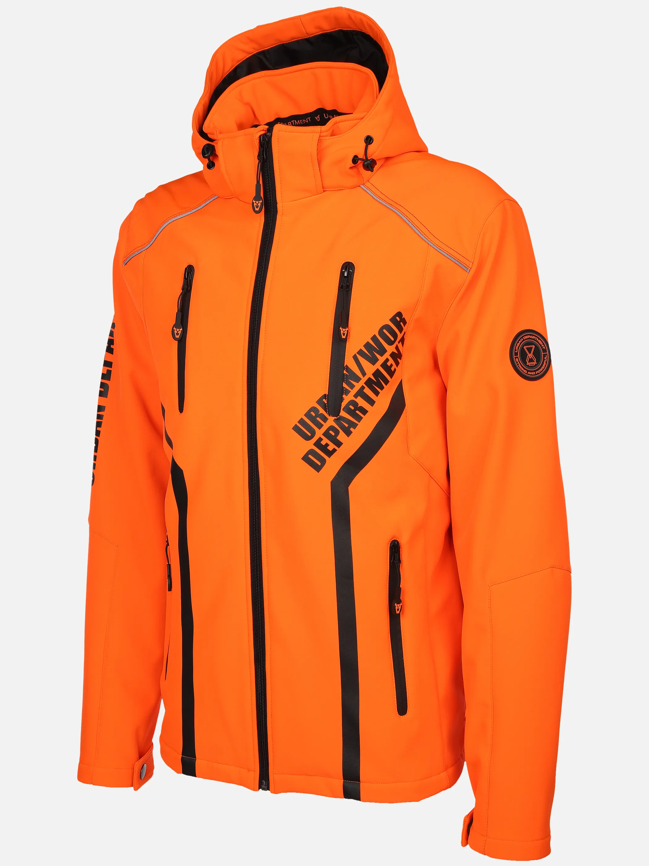 Herren Softshelljacke mit vielen Details