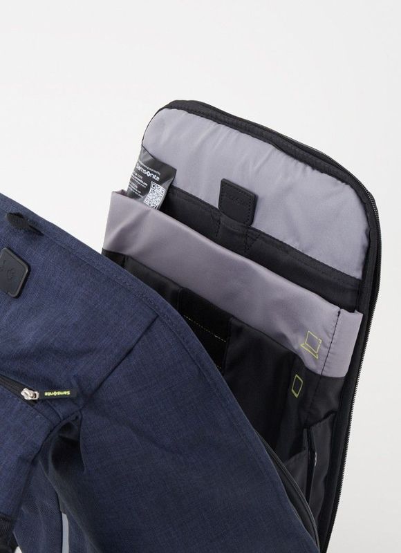 M.Securipak - Laptop Rugzak - Zwart - 100% Gerecycled PET - 17 L