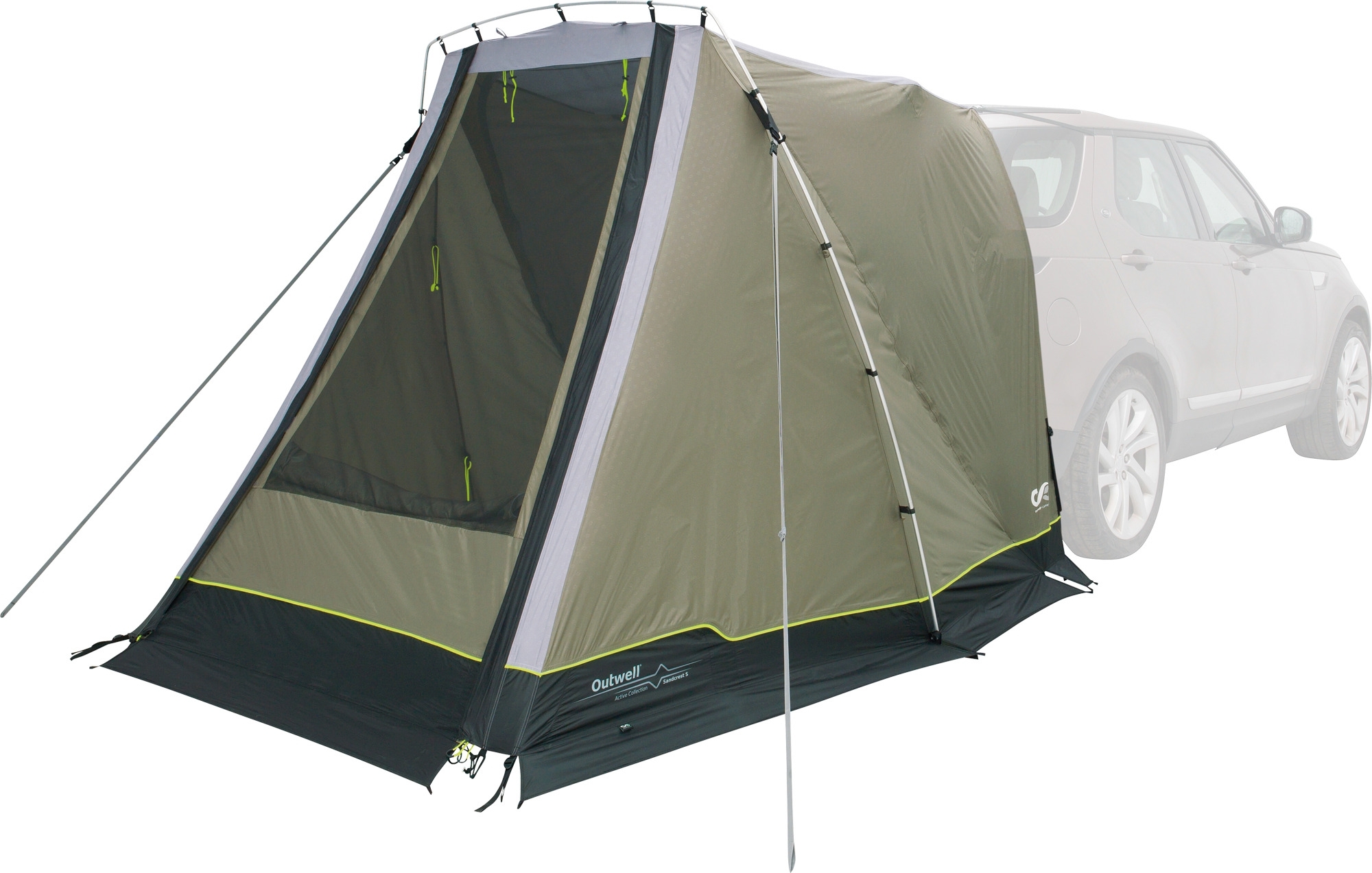 Outwell Sandcrest S Vorzelt / Heckzelt für Minivans 2 bis 3 Personen Grün