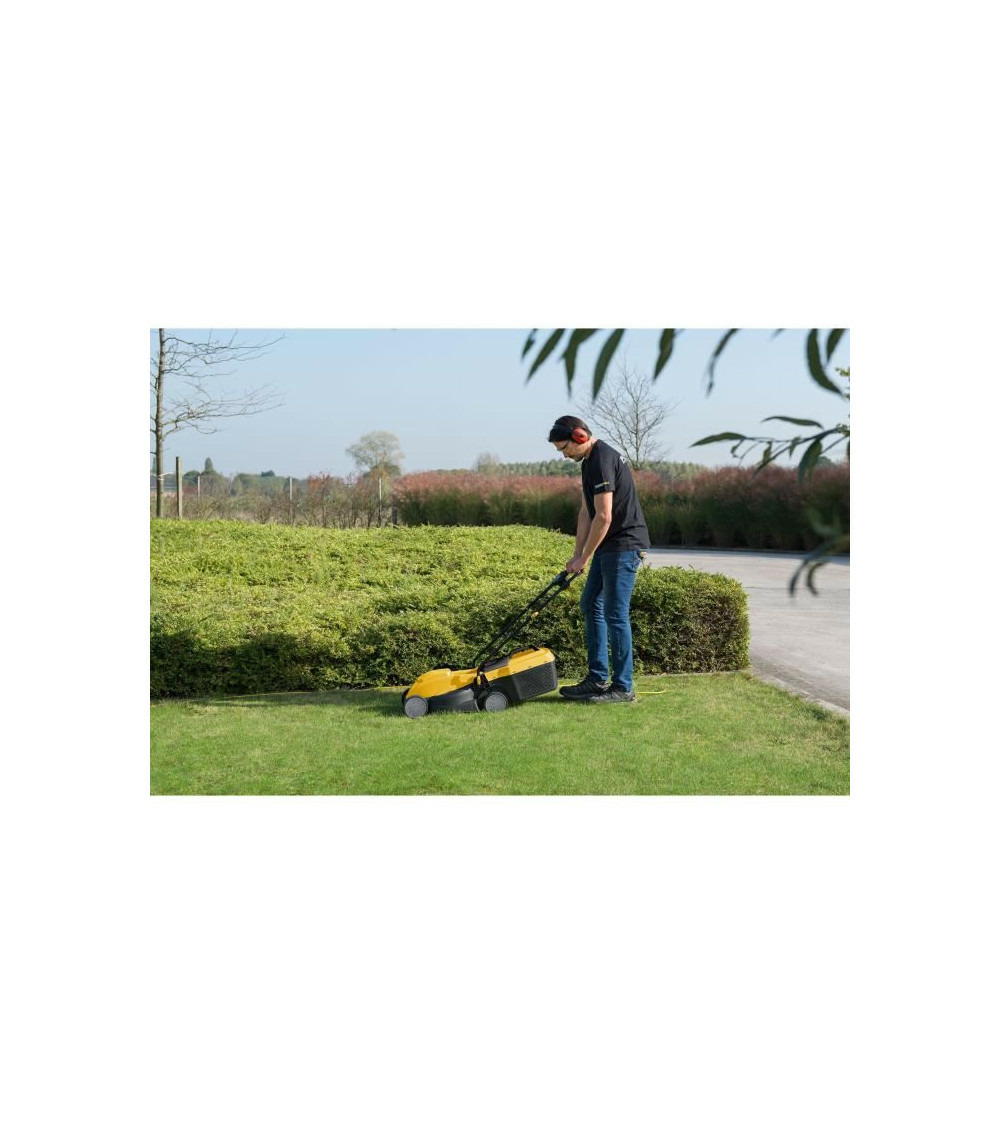Lot tondeuse a gazon électrique - powxg6212t - 1300w - 32cm + coupe-bordures 250w