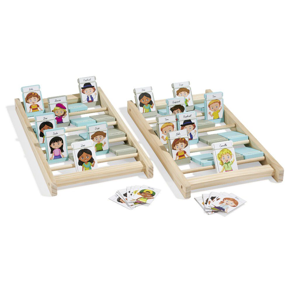 Jeu Qui suis-je géant en bois