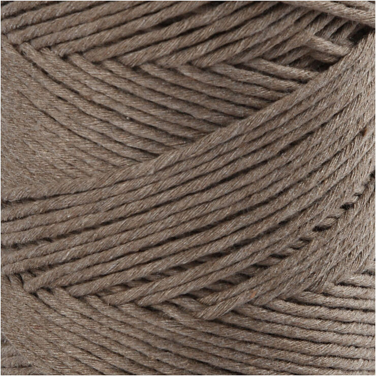Creativ Company Macramé snor, L: 198 m, diam. 2 mm.