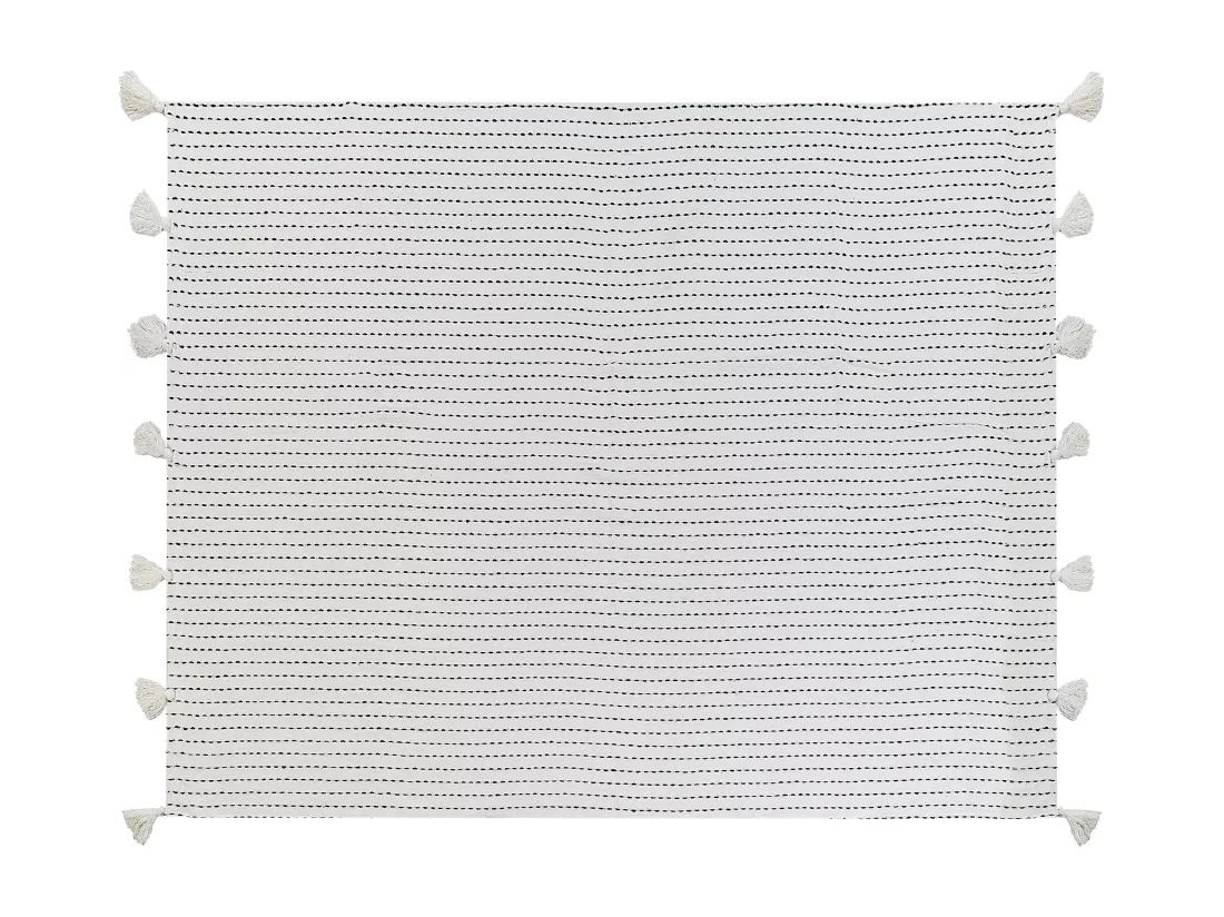 Couvre-lits MODAR Coton 150 x 200 cm Blanc cassé