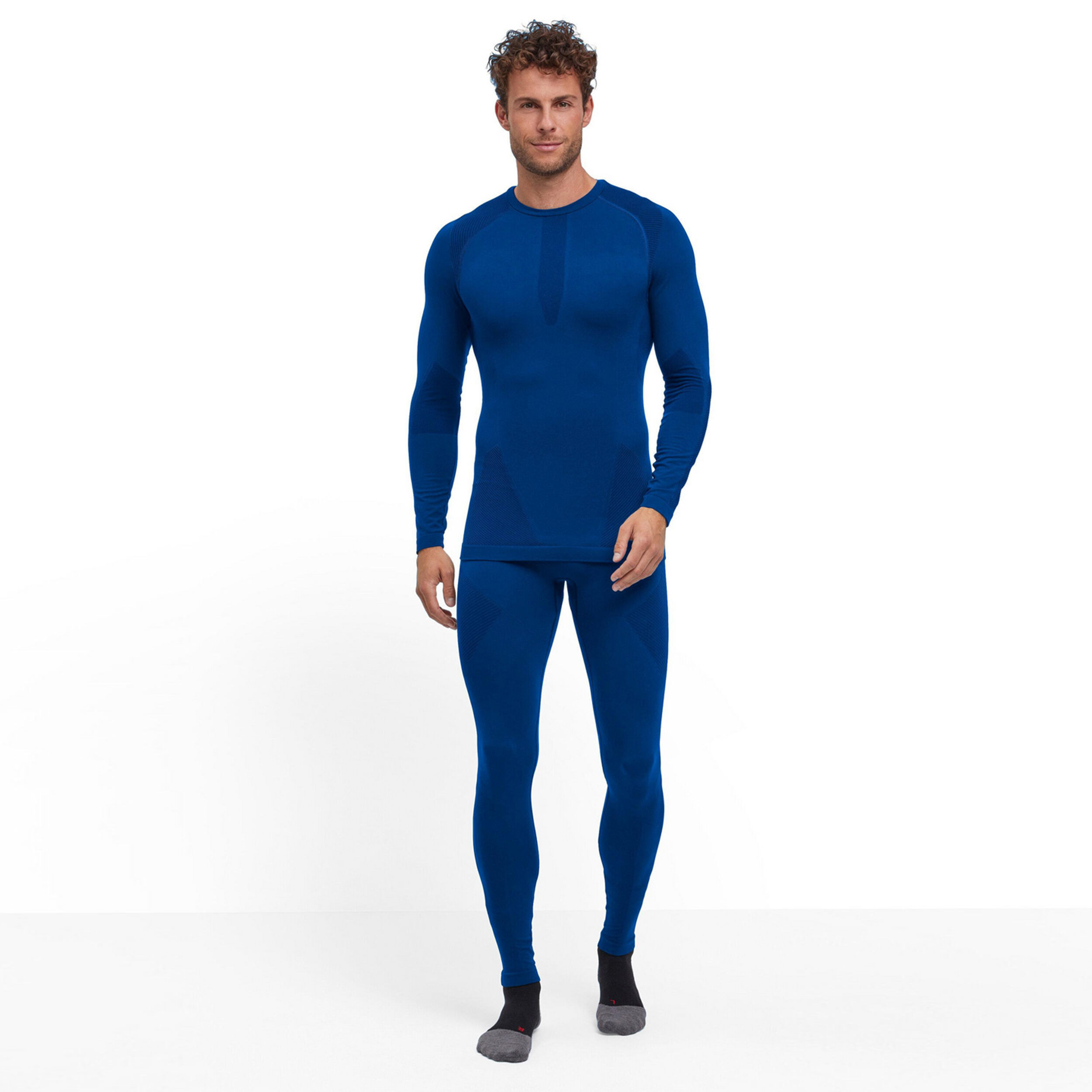 Falke Warm Maillot De Corps Hommes - Bleu