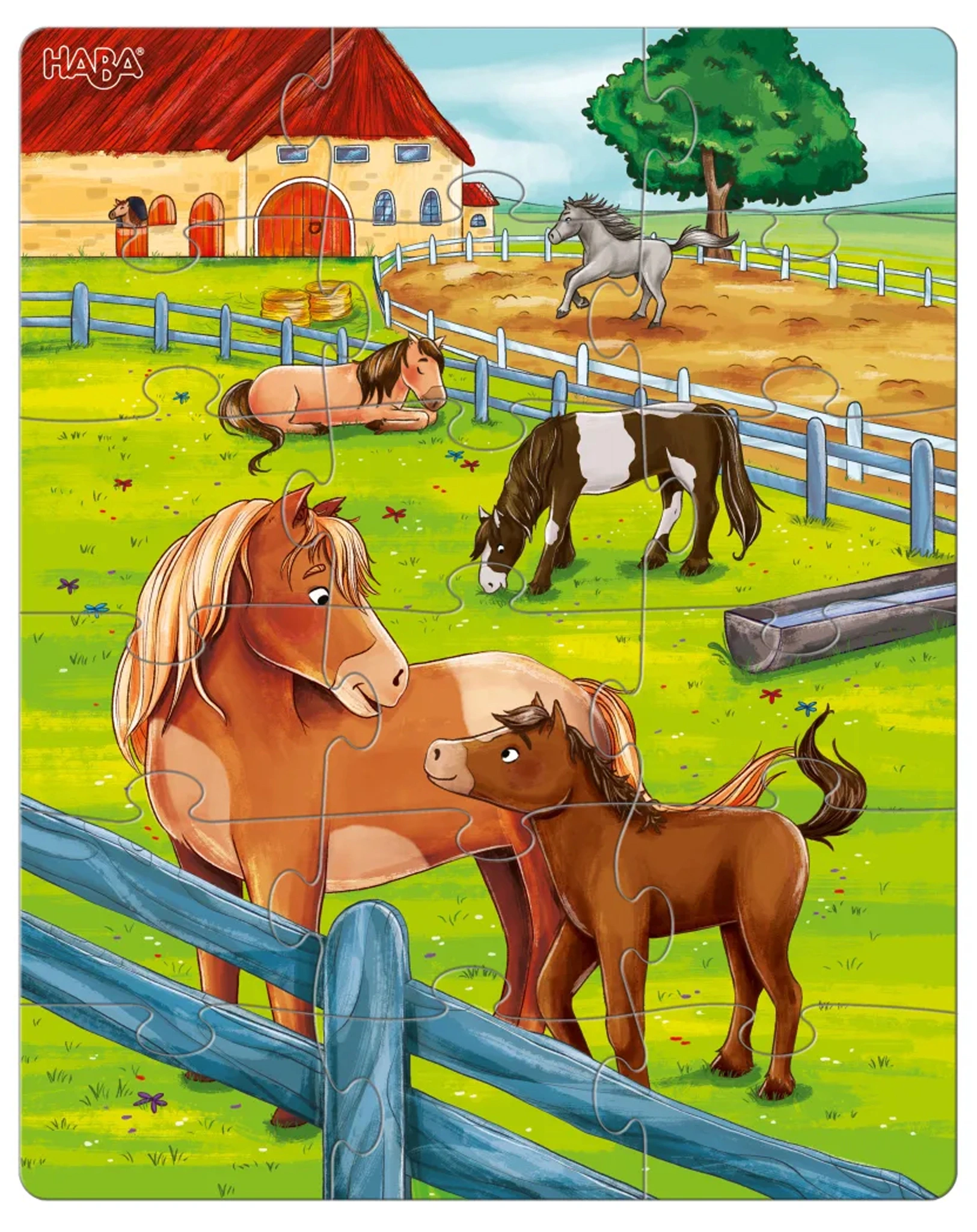 Puzzle BAUERNHOF 12/15/18-teilig