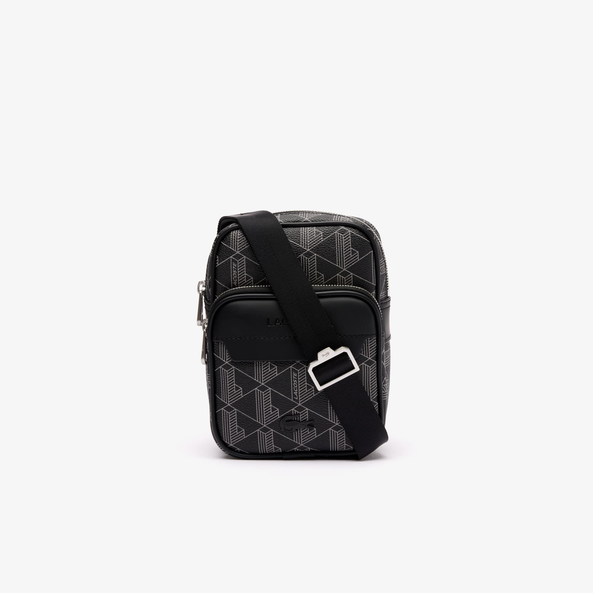 Petite sacoche The Blend avec monogramme Sacoches & Pochettes - Noir - Lacoste - Homme