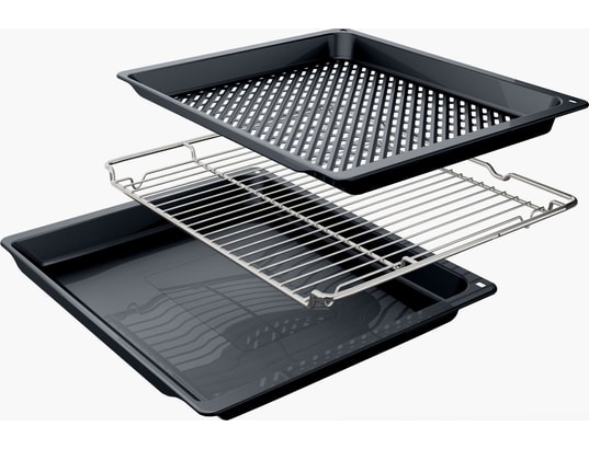 BOSCH - Four encastrable pyrolyse HBG578ES7, Série 6, Air Fry