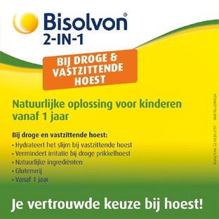 Bisolvon 2-in-1 Voor Kinderen 180GR