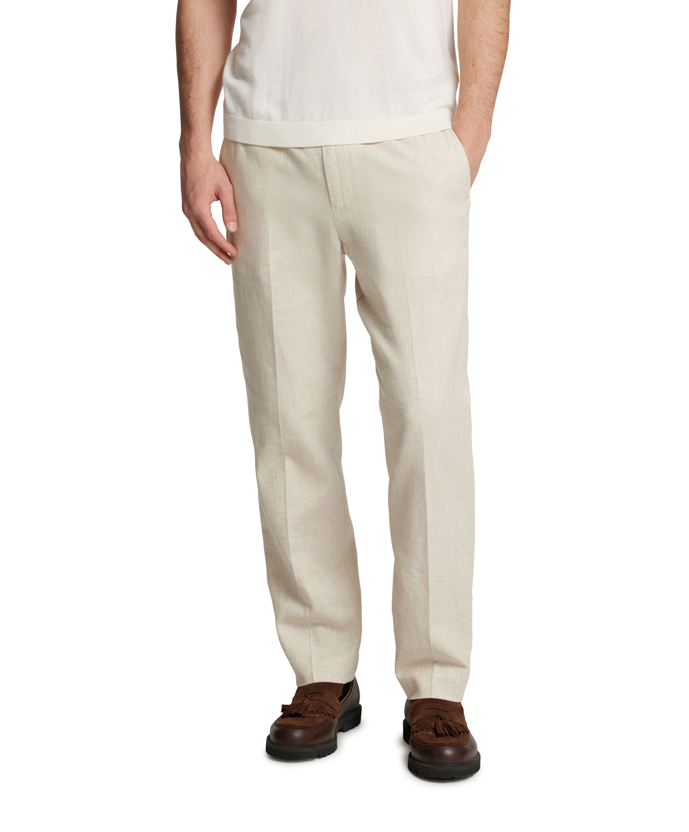Selected SLHREG-MALIK SUN TRS NOOS heren broek beige