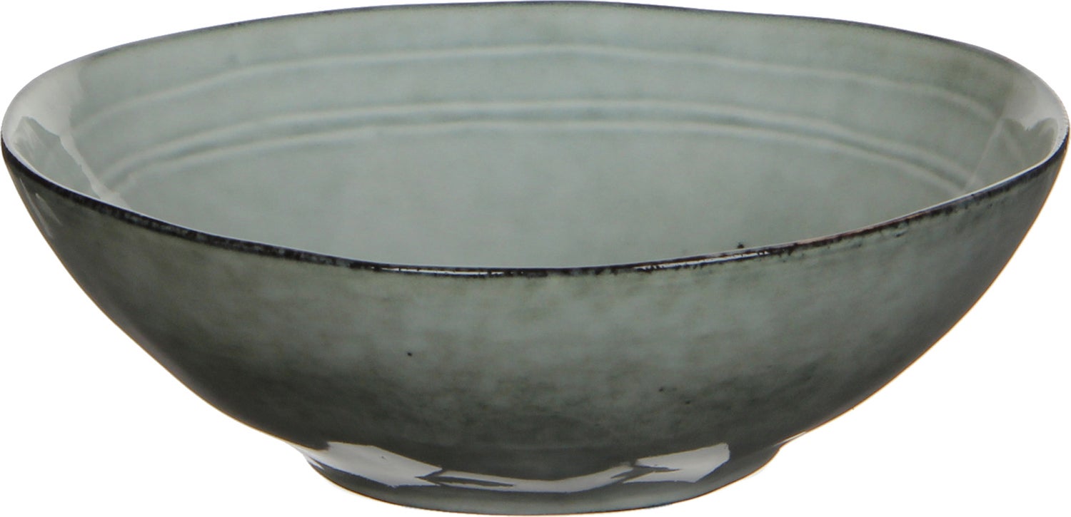 Mica Decorations schaal Tabo grijs D 20 H 6,5 cm
