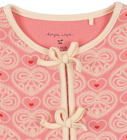 Konges Sløjd Bluse - Rib - Ella - Spitze Rose