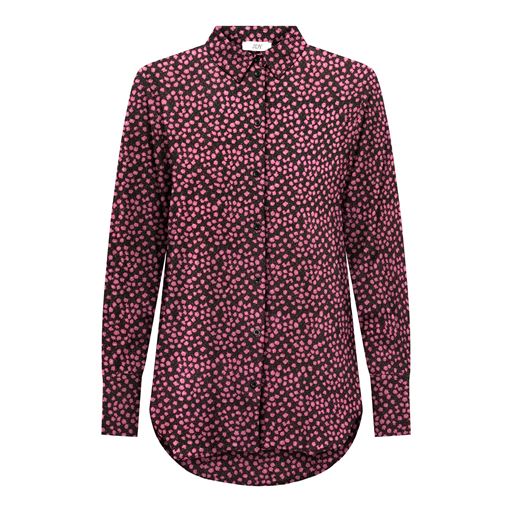 JDY Piper Skjorte, Sort/Pink, M