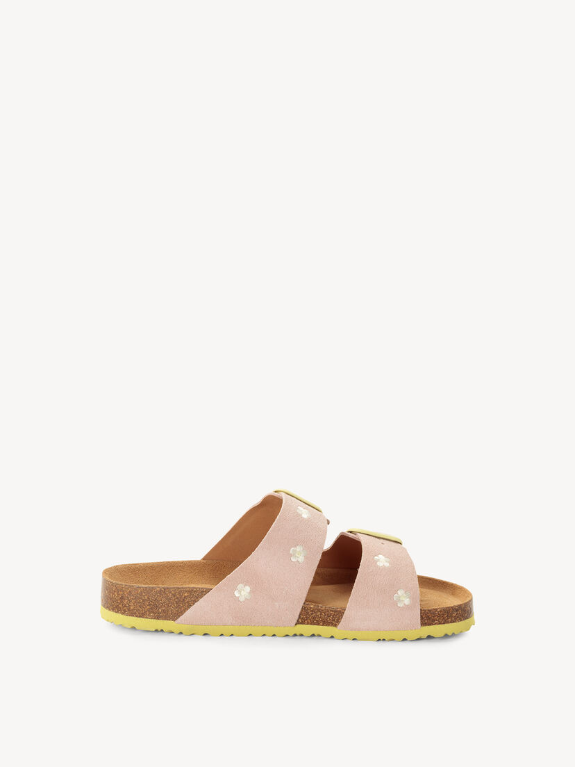 Leren Slipper - roze