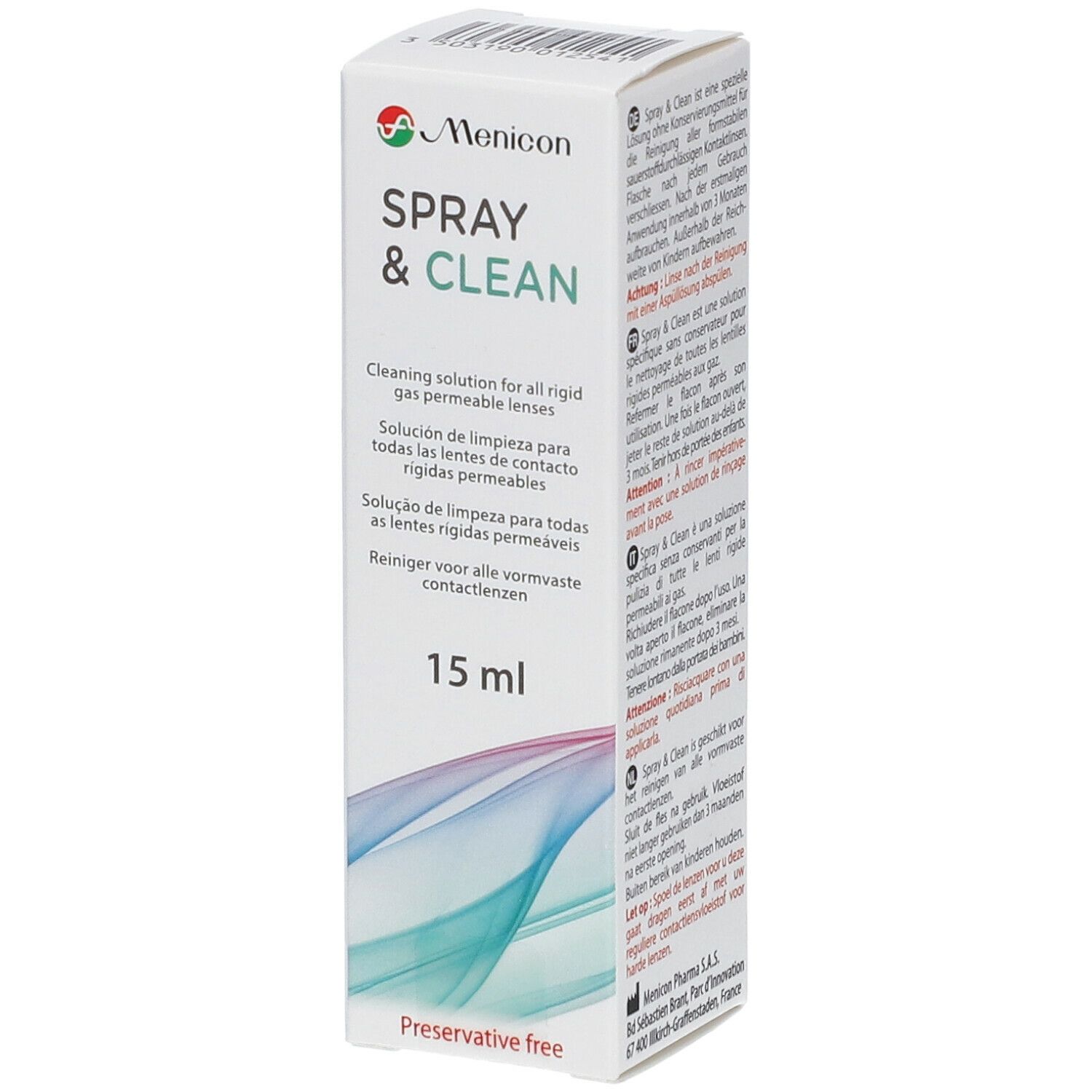 Menicon Spray & Clean
