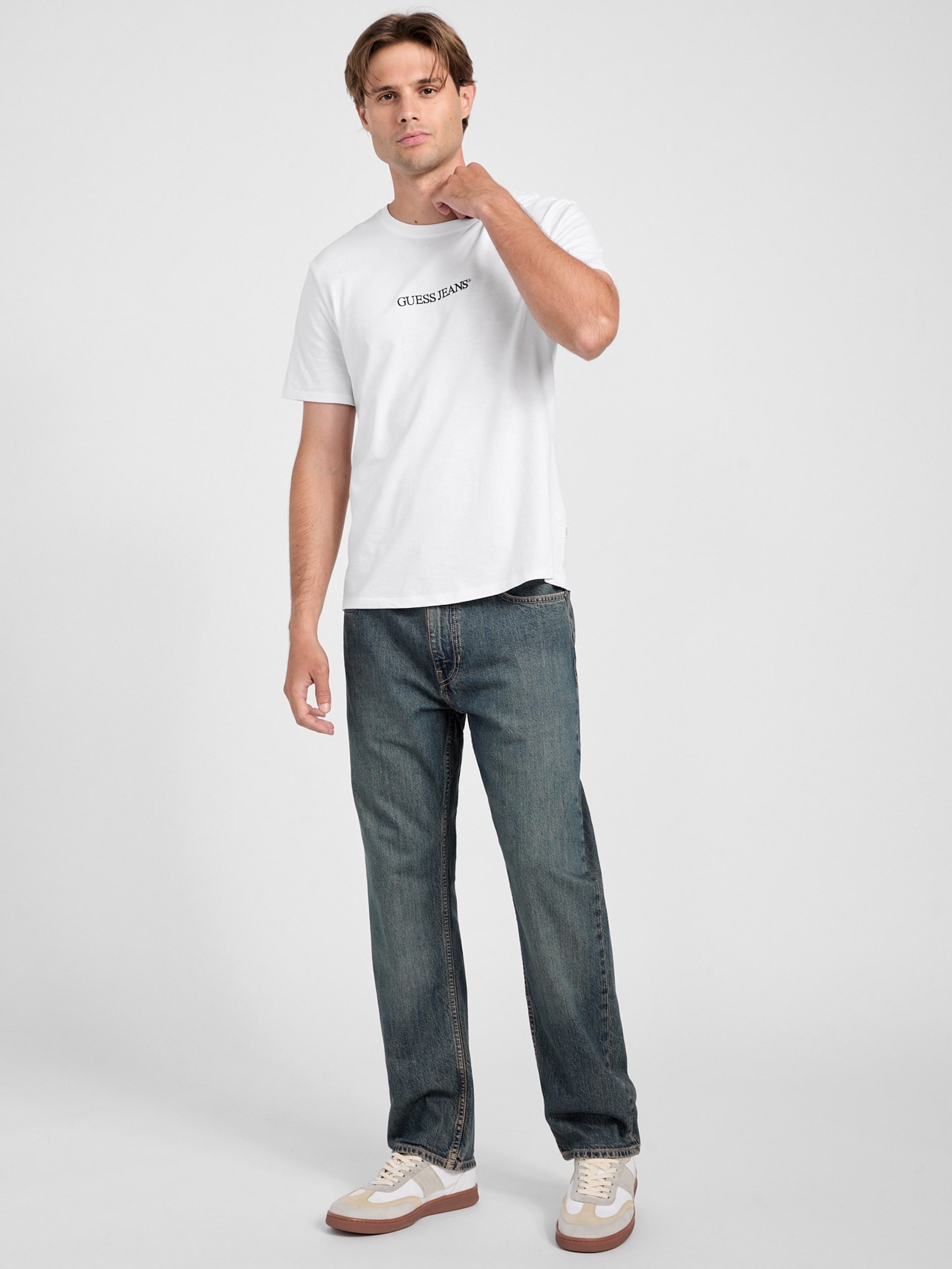 Calça jeans G16 de perna reta