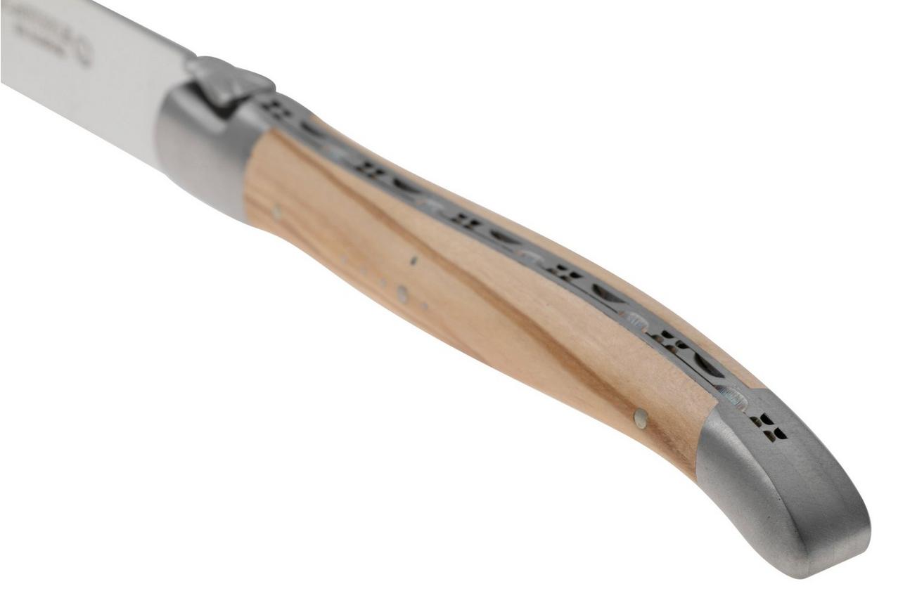 Laguiole en Aubrac 22C99OLIH, 2-delige steakmessenset, olijfhout