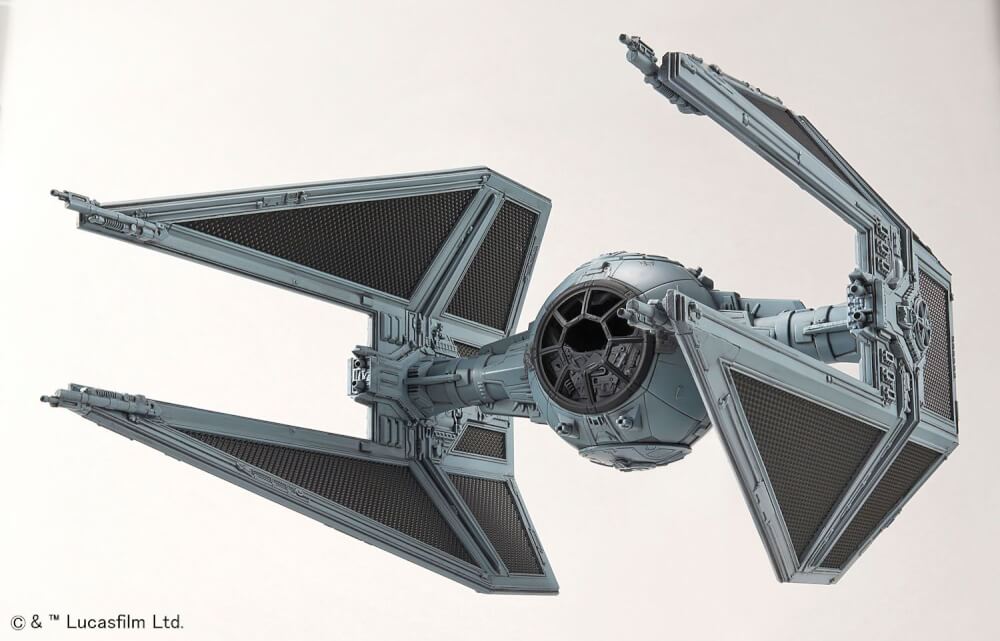 BANDAI TIE Interceptor , Bandai Modellbausatz zum Zusammenstecken Star War