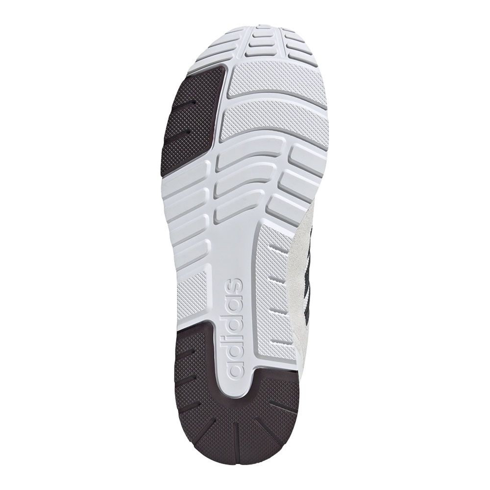 Adidas Performance RUN 80S - Chaussures running Homme crywht/carbon/shamar