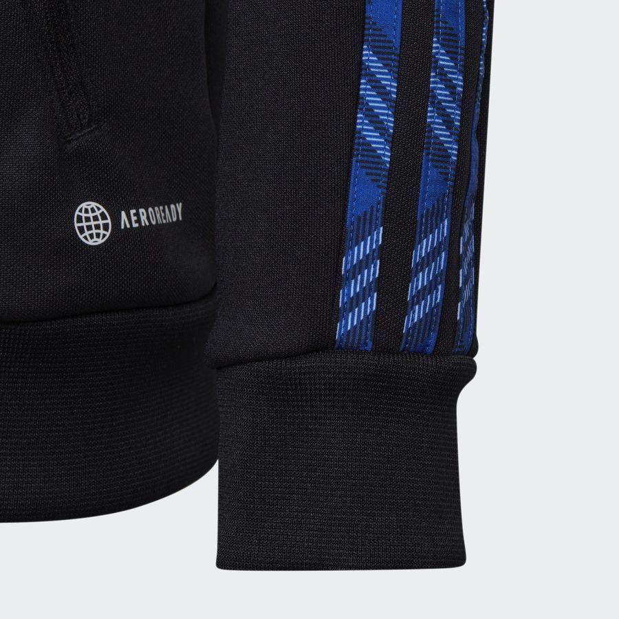 adidas Veste Tiro - Noir/Bleu Enfant