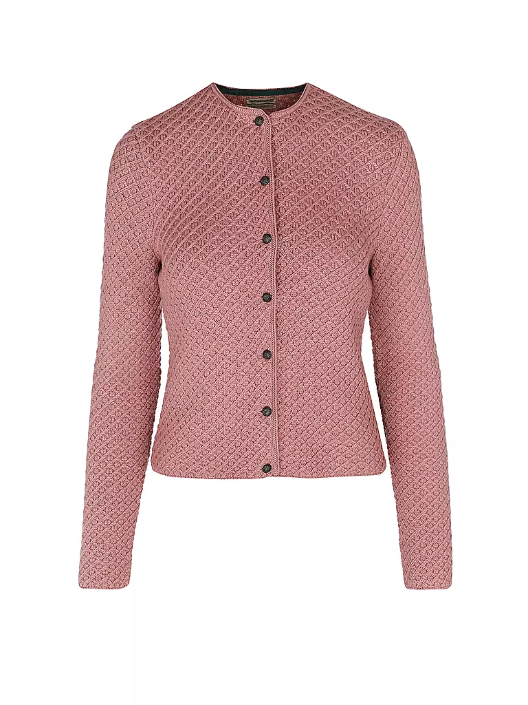 GOTTSEIDANK Trachten Strickjacke VEVI  rosa