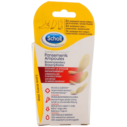 Scholl pansement ampoule pied - Traitement des ampoules