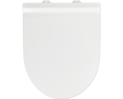 Wenko Exclusive toiletzitting nr. 6 met softclose-mechanisme, wit, 24335100