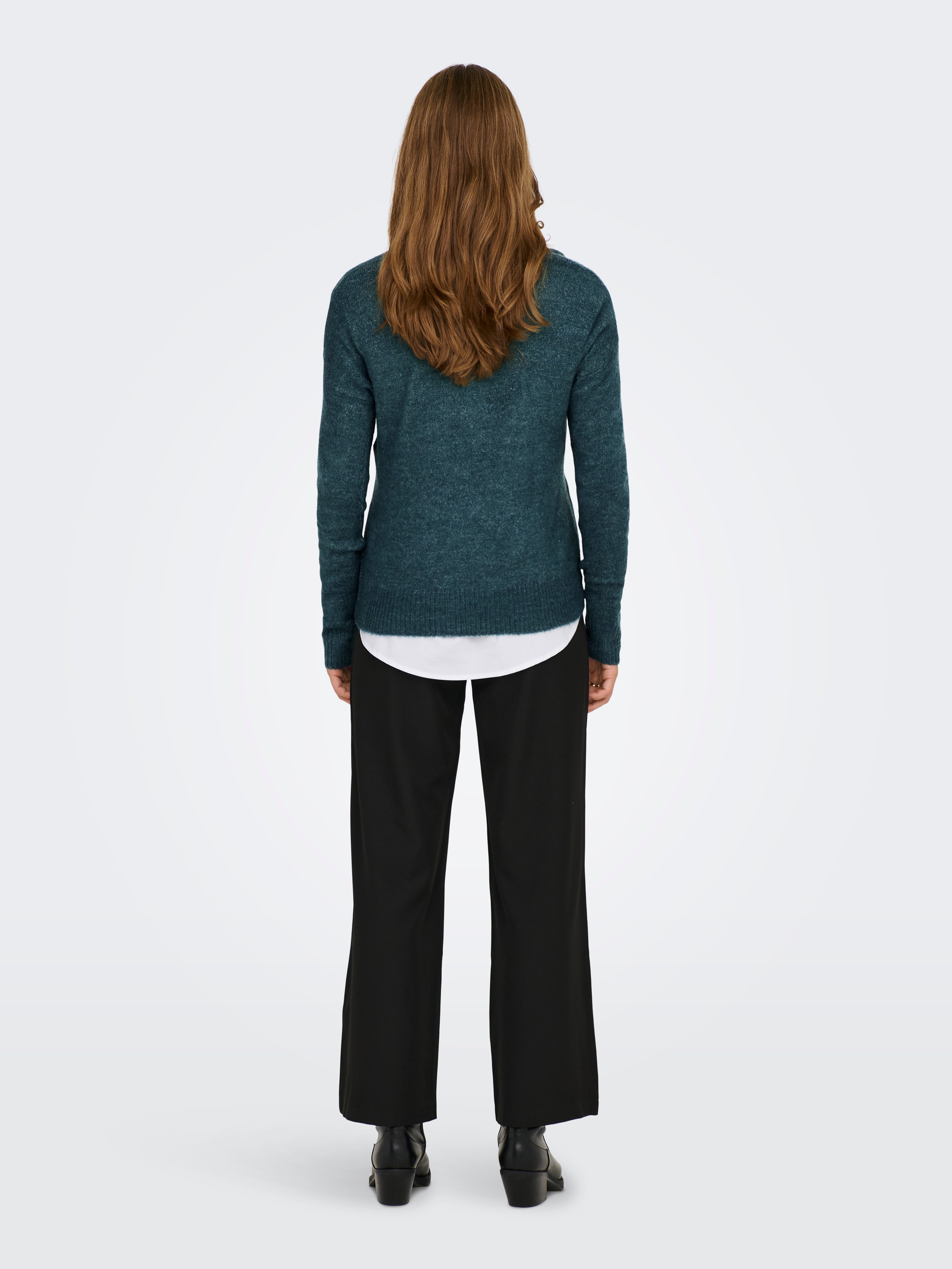 JDYELANORA Strickpullover Atlantic Deep
