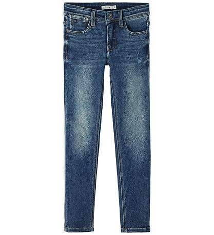 Name It Jeans - Noos - NkmTheo - Xslim - Blåe Denim