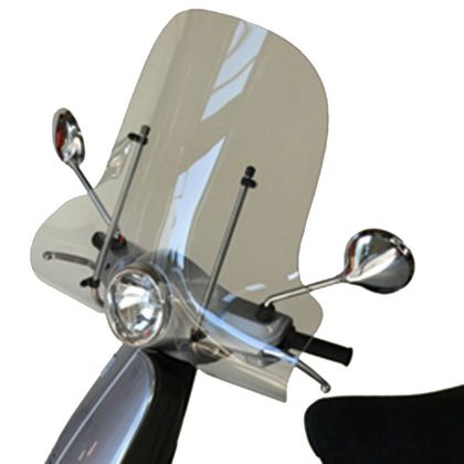 Pare brise Bullster Haute protection Fume gris +47cm