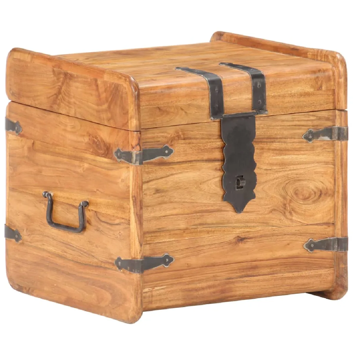 vidaXL Coffre Acacia Massif Petit