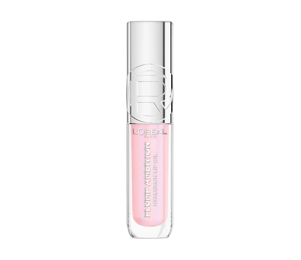 L'ORÉAL PARIS Plump Ambition Hyaluron Lip Oil101 Cristal Clear