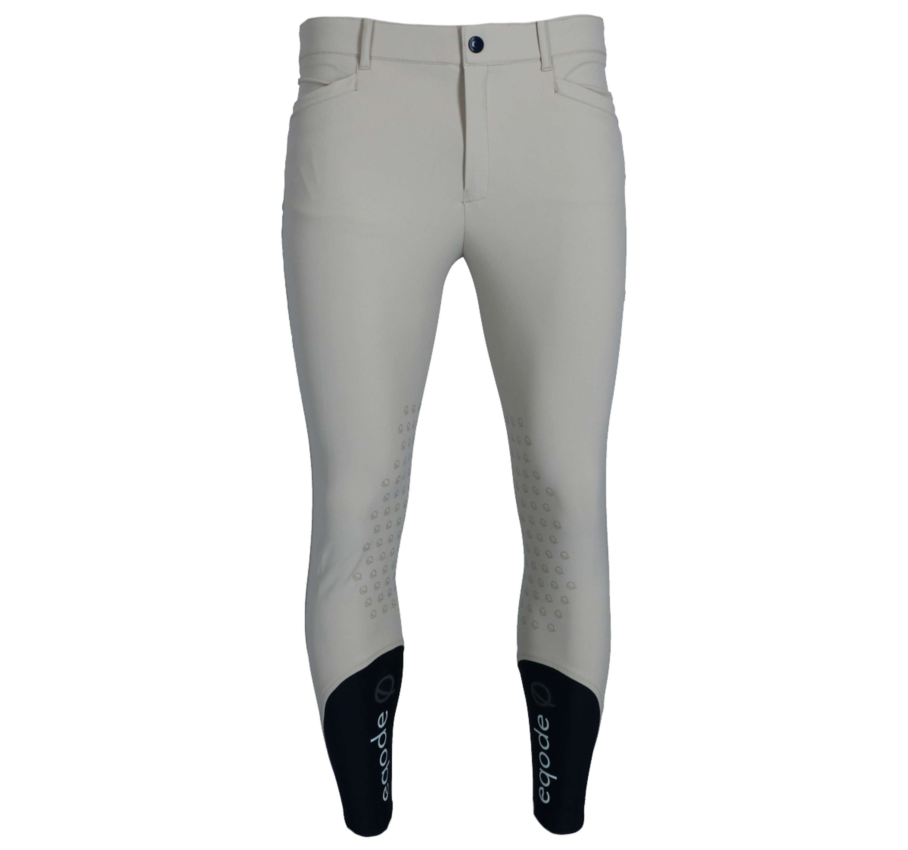 EQODE by Equiline Rijbroek Davis Man Knee Grip Beige