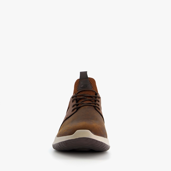 Skechers Delson Axton leren heren sneakers
