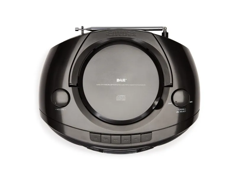 AIWA BBTC-660DAB - Boombox - 4 Watt - sort