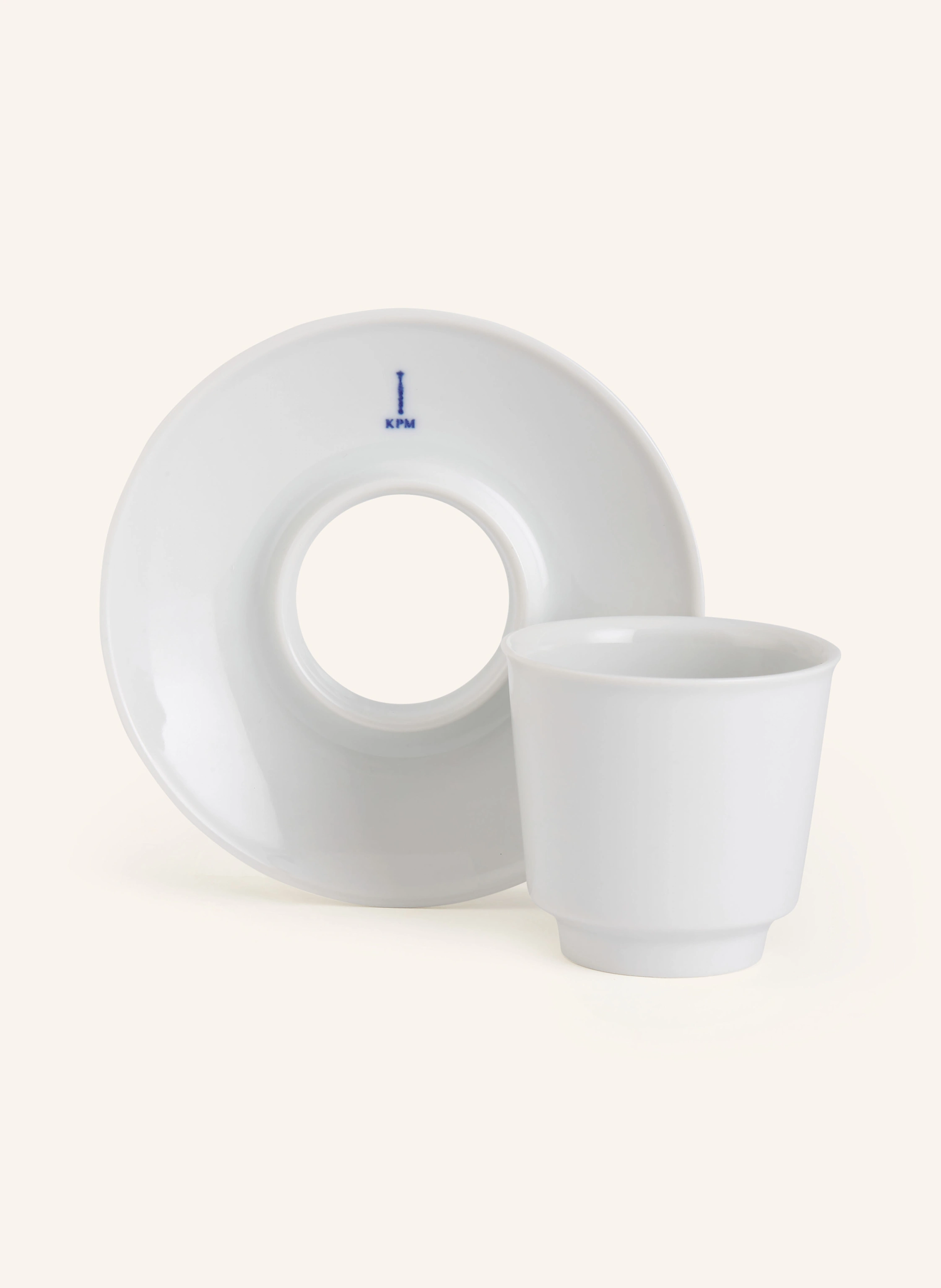 KPM Espressotasse FLUGZEUGTASSE mit Untertasse