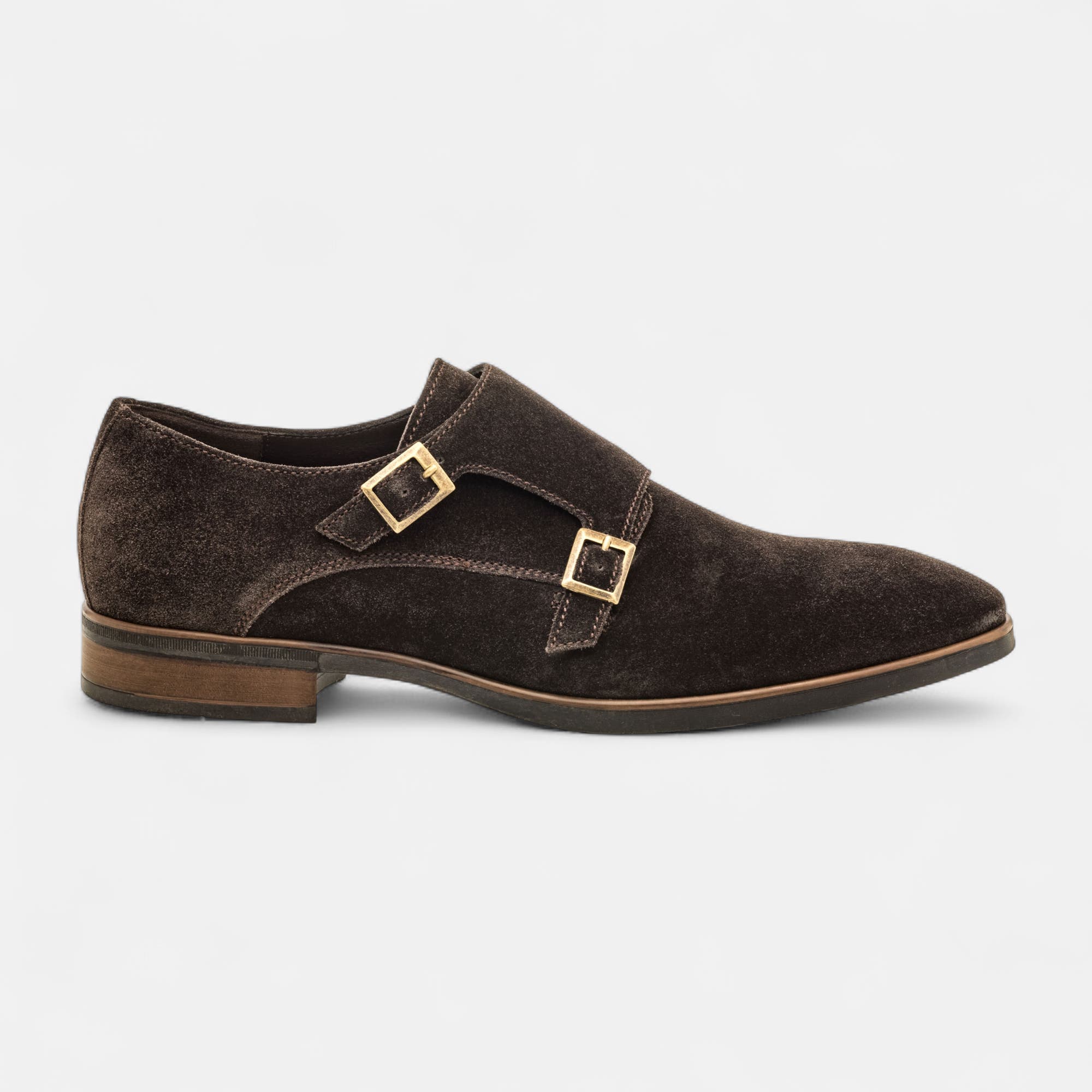 Derbies Homme en cuir marron