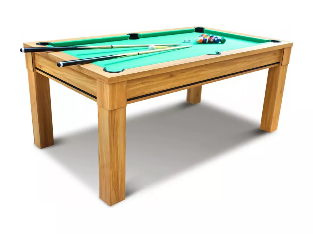 Table à manger multi-jeux billard et ping-pong ATLANTA