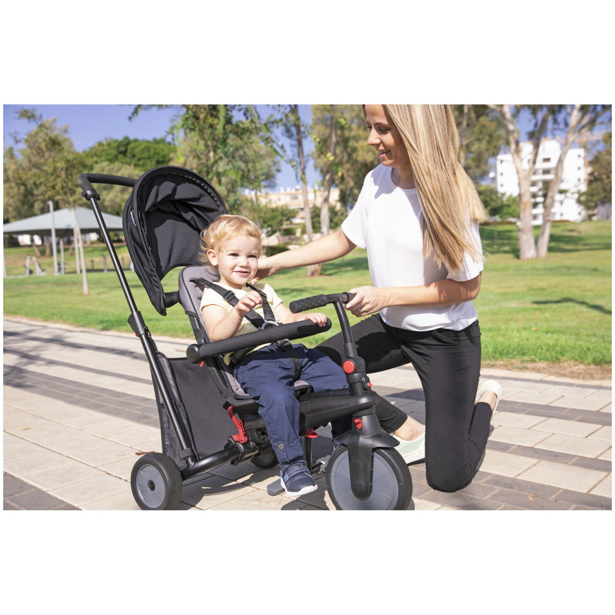 SmarTrikeSmarTrike   STR3 Dreirad schwarz-grau