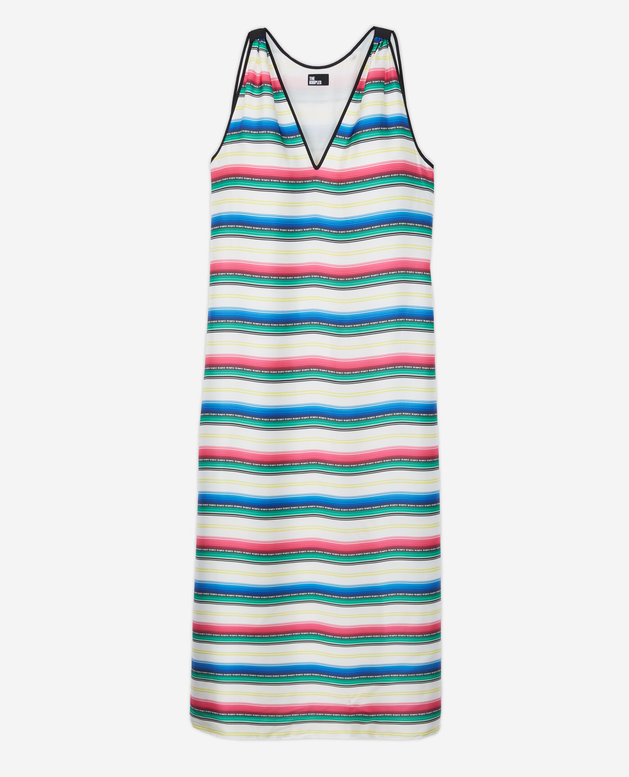 Robe longue imprimée