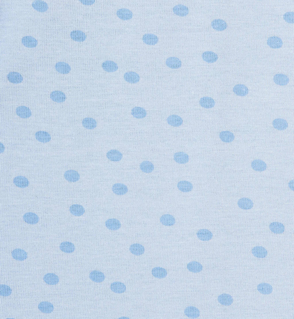 Little Label shortama met stippen blauw