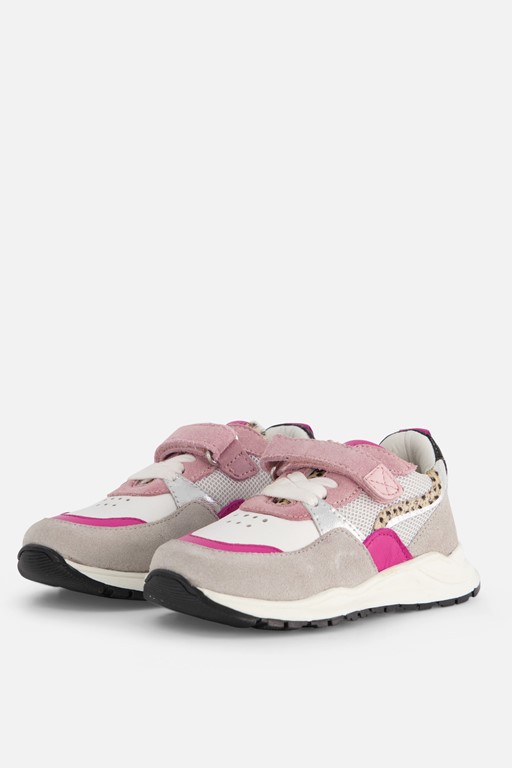 Muyters Velcro Sneakers wit Leer