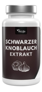 VELFIE Schwarzer Knoblauch Extrakt Kapseln, 90 Stück