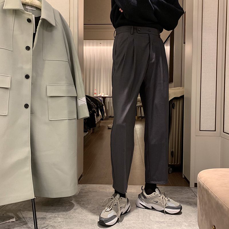 GRAYCIOUS - Cropped rechte broek