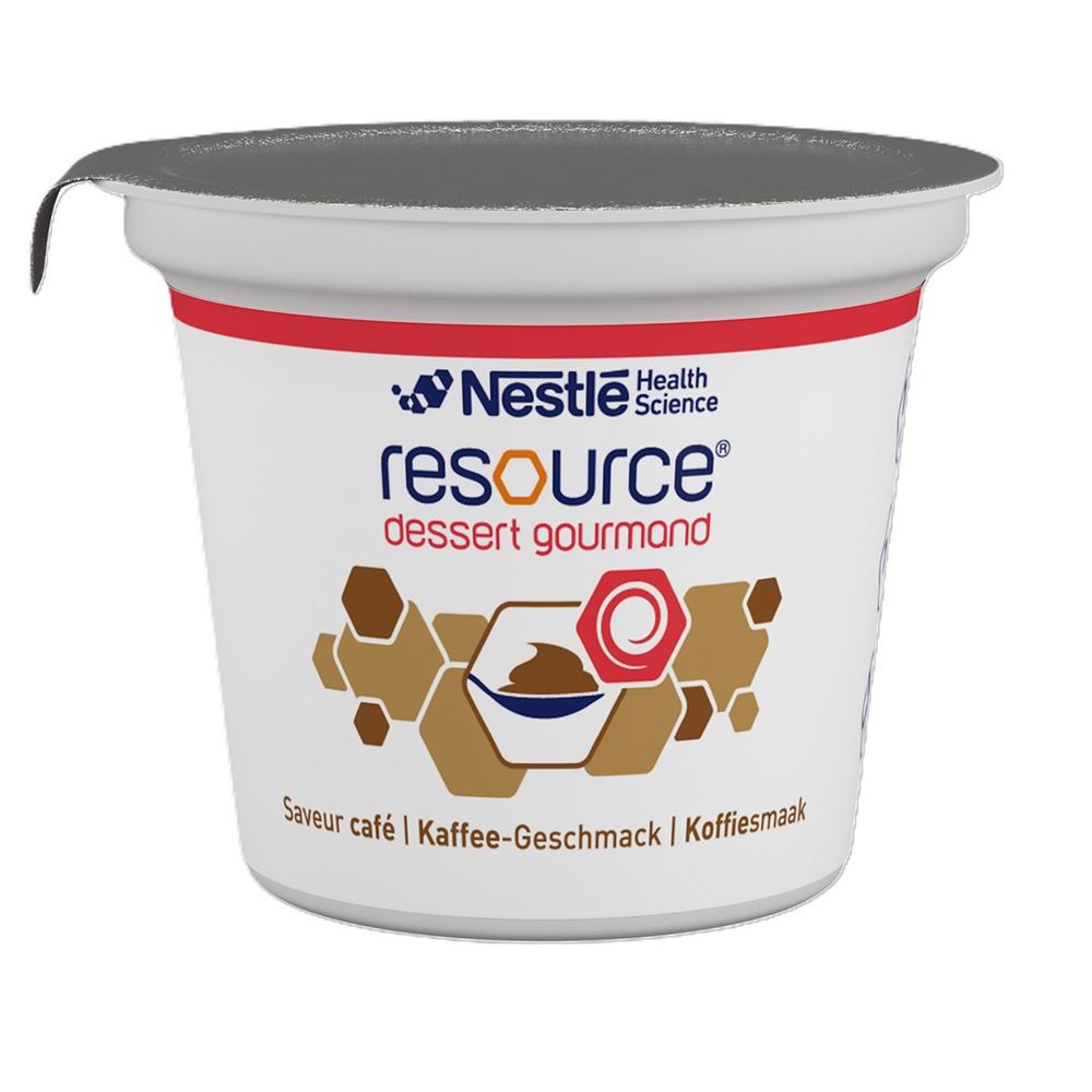 RESOURCE Dessert Gourmand<br>4 × 125 g, Cup, Creme, Kaffee