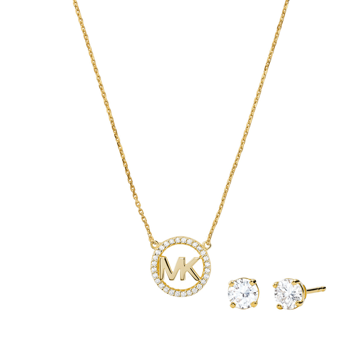Parure MICHAEL KORS argent 925 doré zirconias