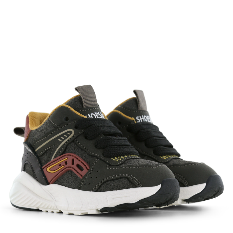 Shoesme sportlicher dunkelgrüner Sneaker
