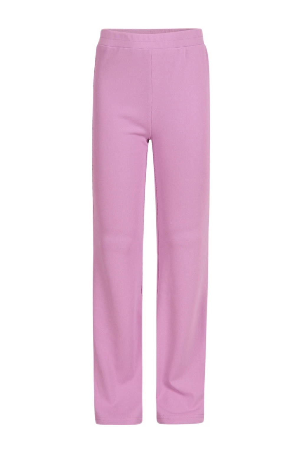 Shoeby high waist flared broek lichtpaars