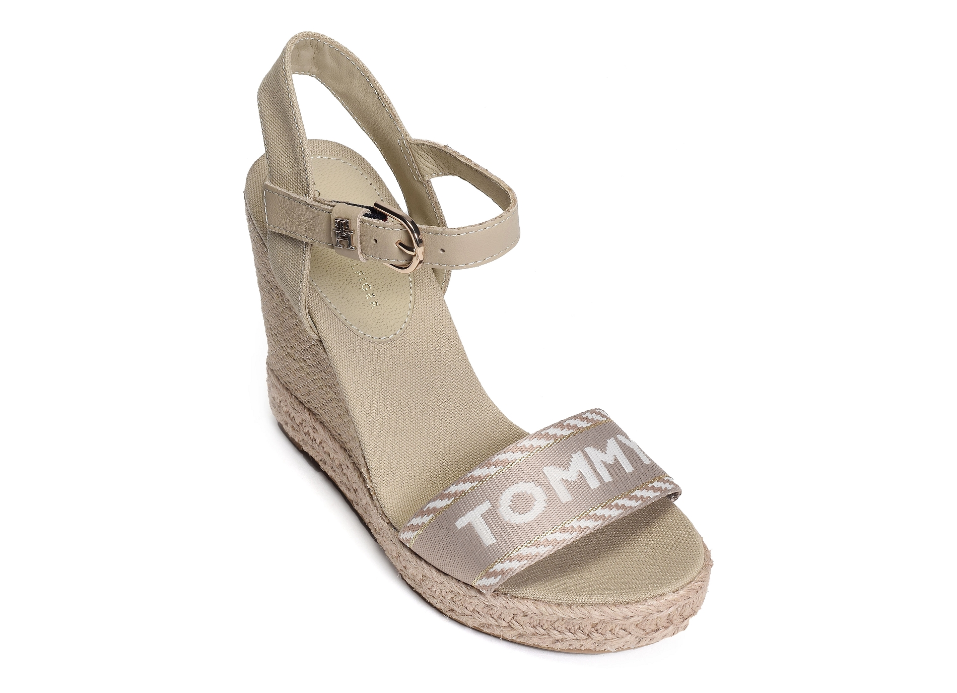 Seasonal webbing wedge 7088 beige